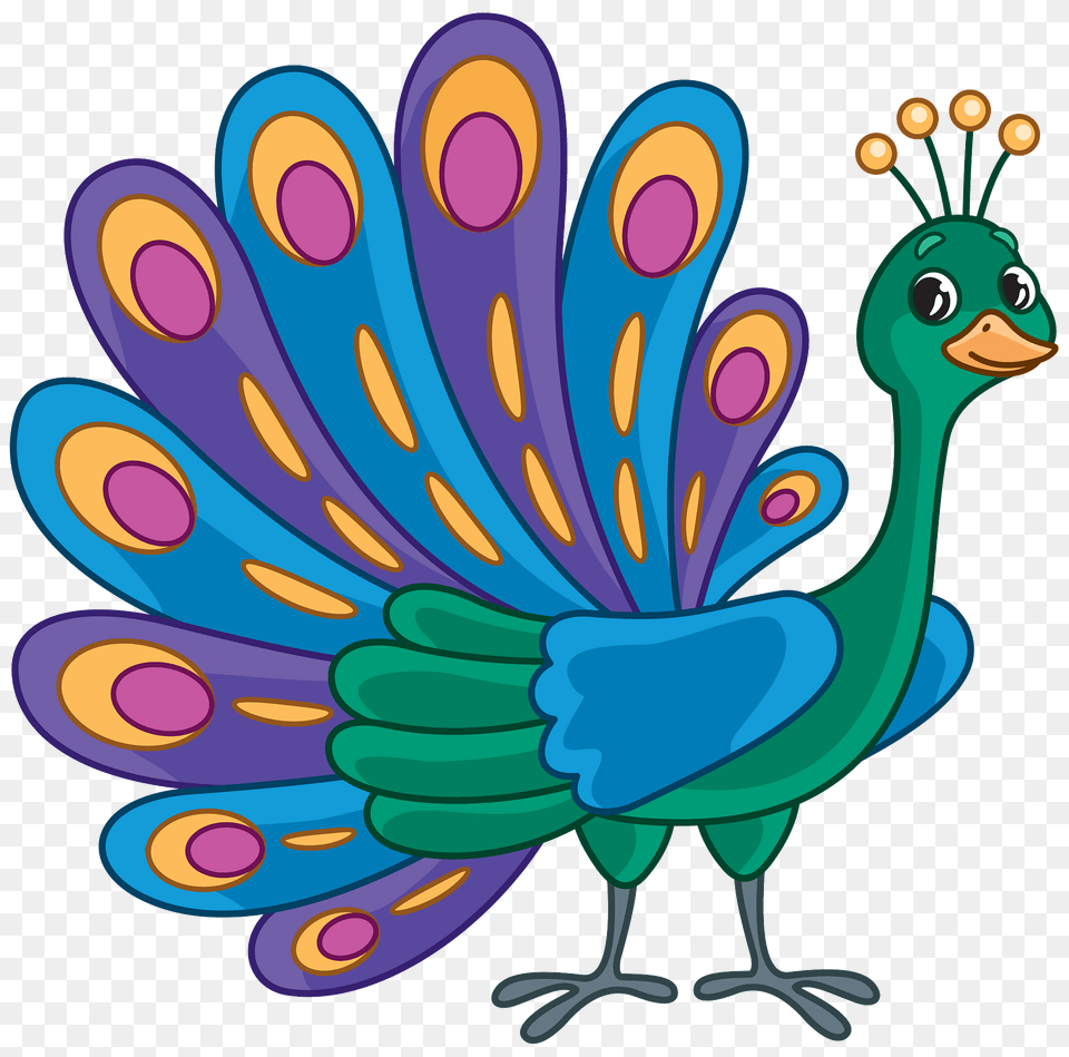 Peacock Clipart, Animal, Bird, Art Free Png