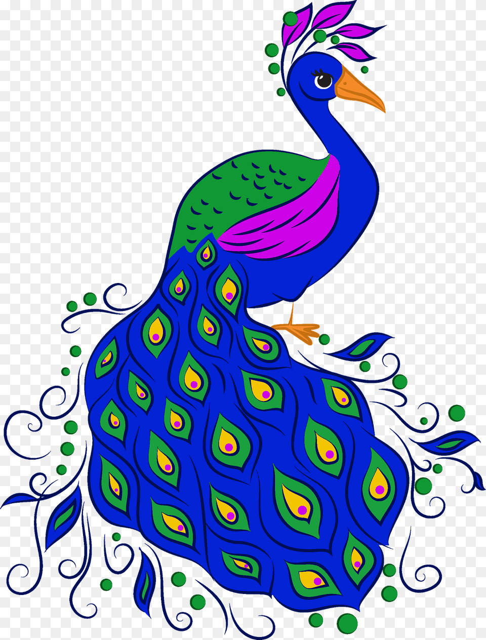 Peacock Clipart, Animal, Bird, Pattern Free Png Download