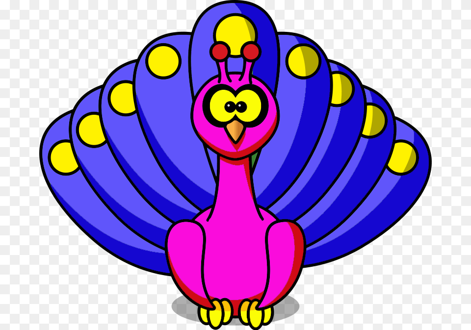 Peacock Clipart, Baby, Person, Purple Free Png