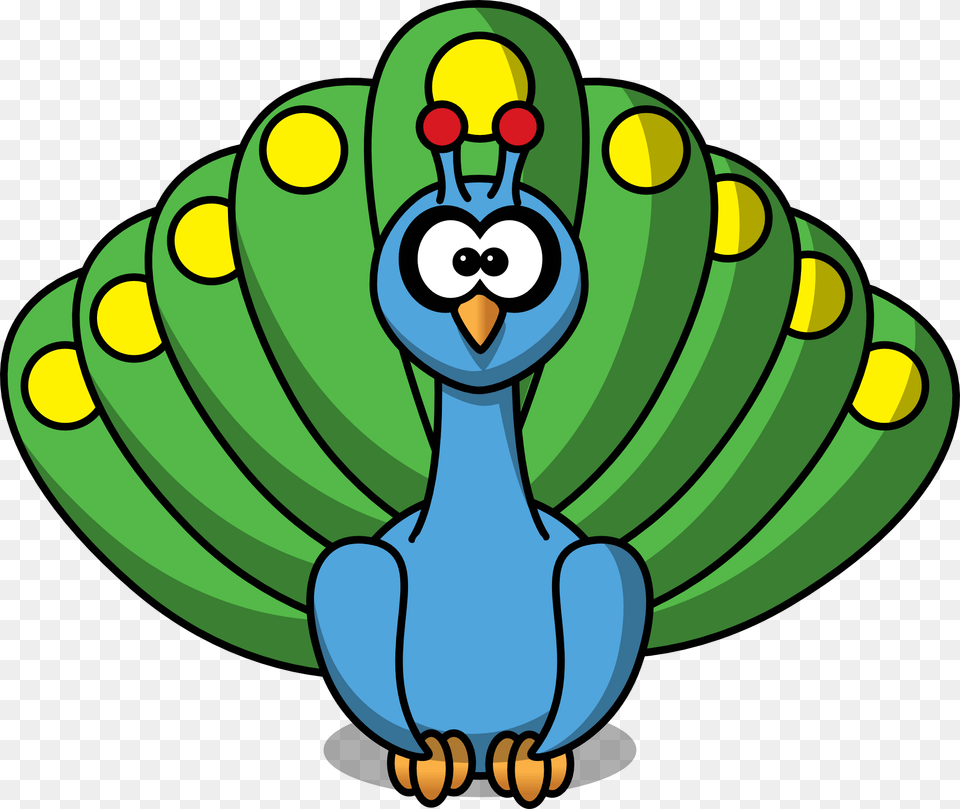 Peacock Clipart, Banana, Food, Fruit, Plant Png