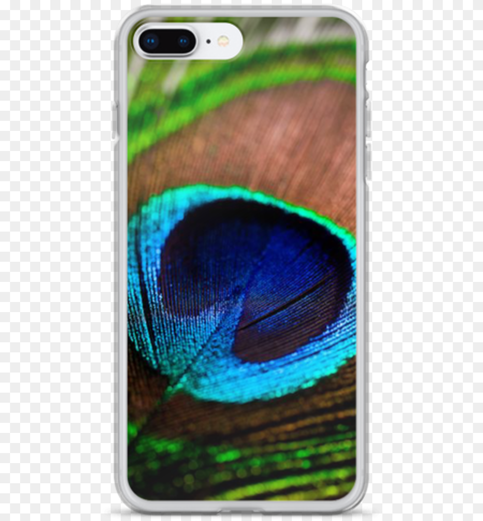 Peacock Feather Iphone Case Smartphone, Electronics, Mobile Phone, Phone, Person Free Transparent Png