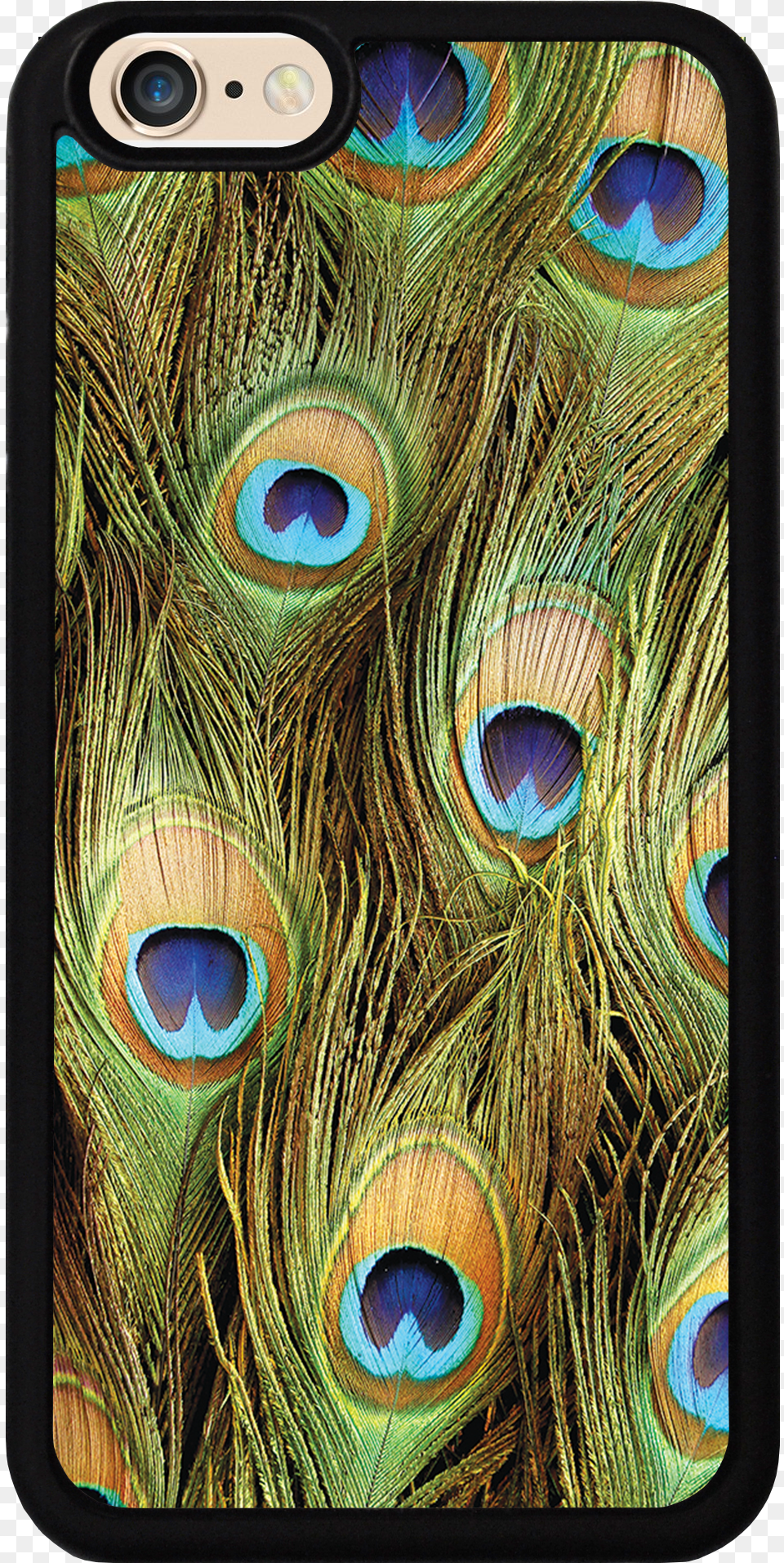 Peacock Feathers Gold Case Mobile Phone Case Png Image