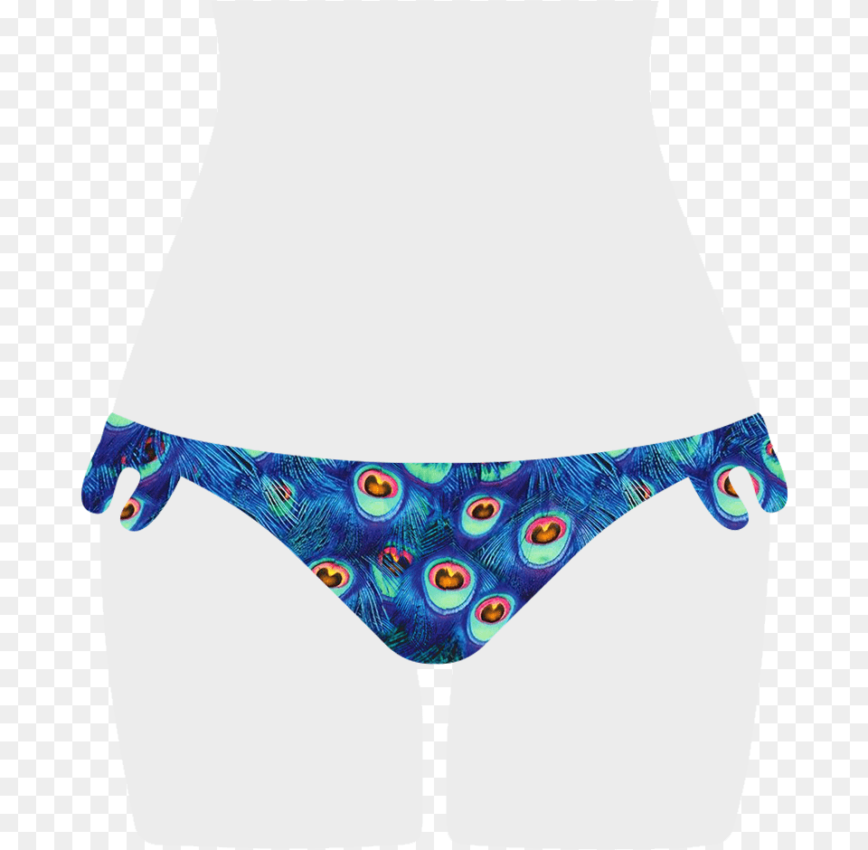Peacock Flora Bikini Bottom, Clothing, Underwear, Swimwear, Lingerie Png