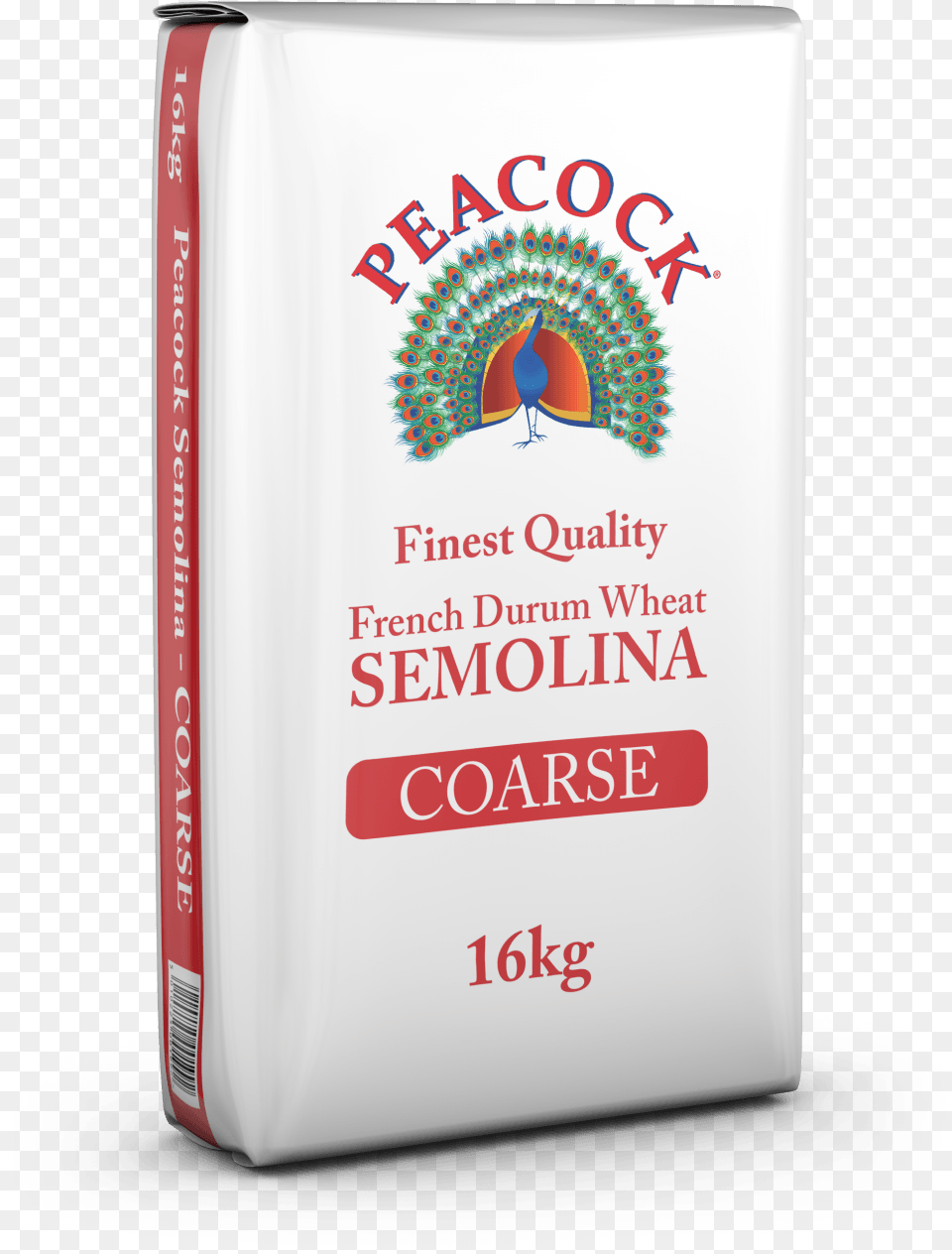 Peacock Semolina Coarse 16kg Raw Milk, Powder, Bottle Free Png Download