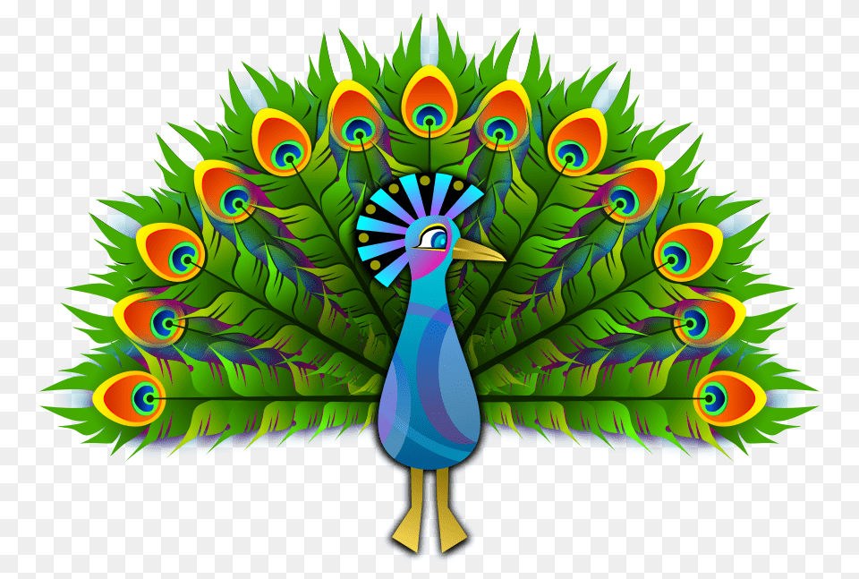 Peacock Vector Art, Animal, Bird, Pattern Free Png