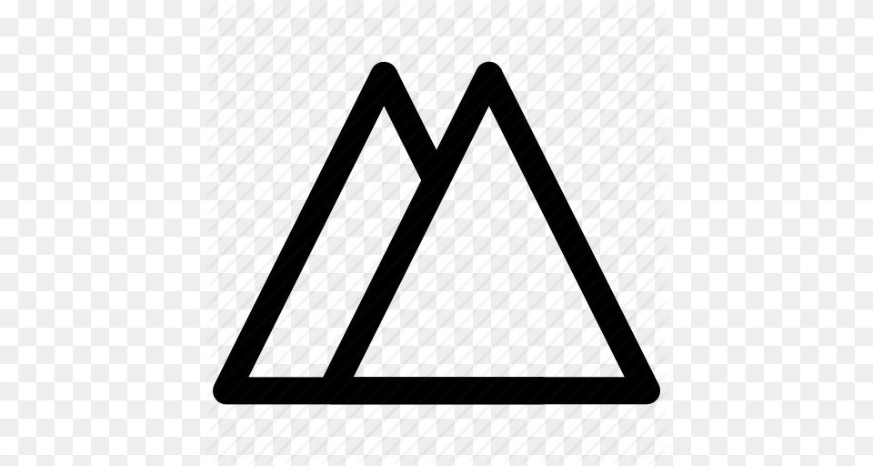 Peak Clipart Triangle Mountain Png Image