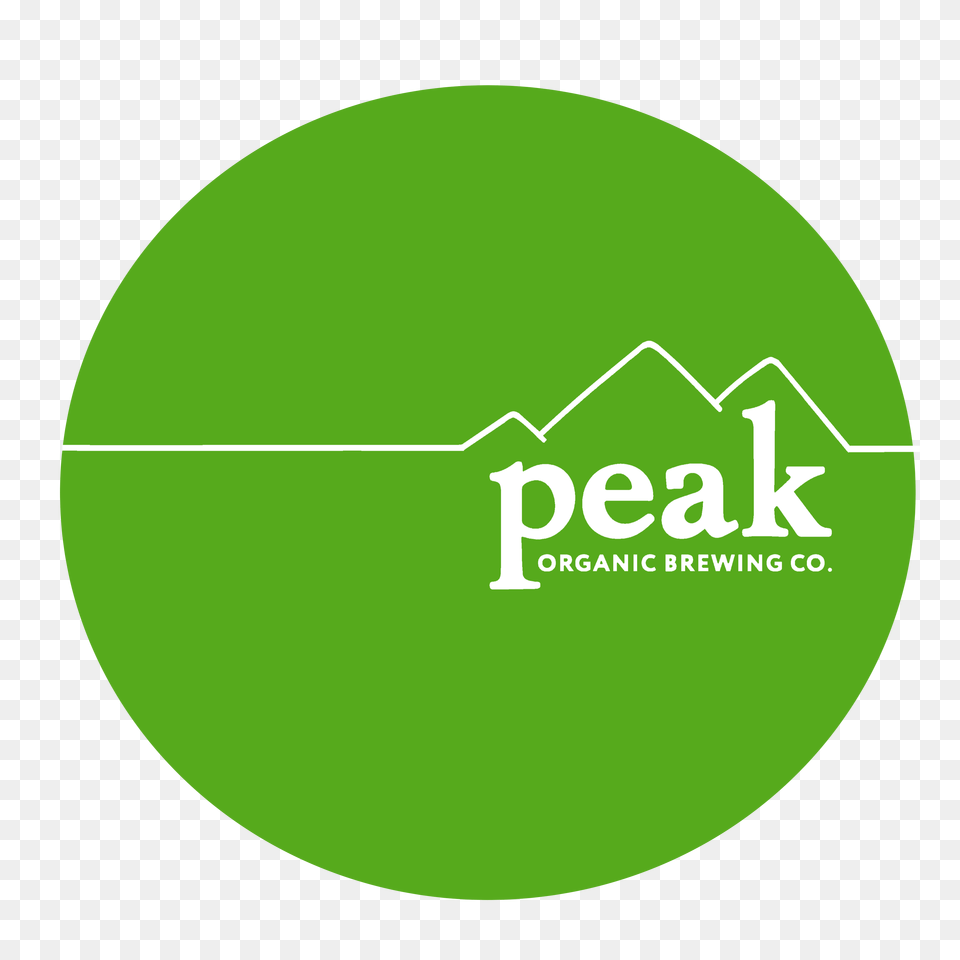 Peak Peak Organic Beer Logo, Green, Sphere, Astronomy, Moon Png Image