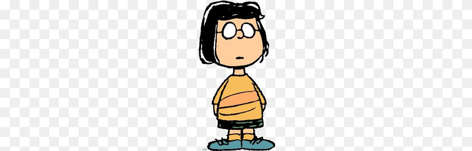 Peanus Character Marcie, Baby, Person, Book, Comics Png Image