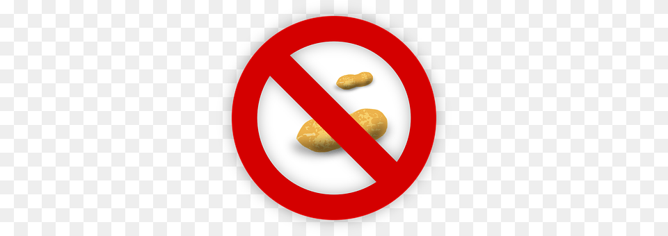 Peanut Sign, Symbol, Food, Disk Png Image