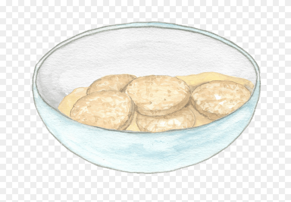 Peanut Butter Cookie, Plate, Bread, Food, Sweets Free Transparent Png