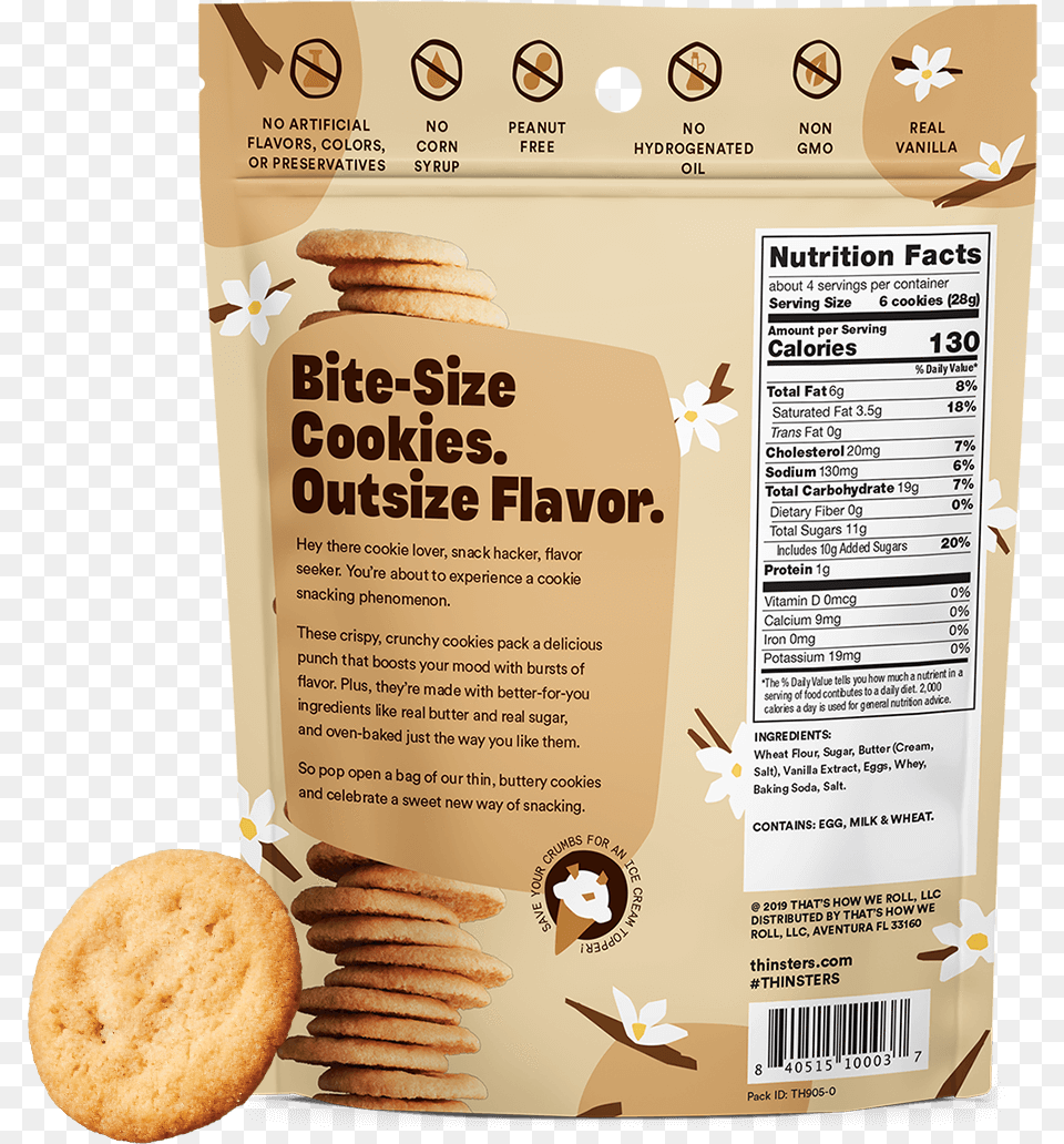 Peanut Butter Cookie Download Peanut Butter Cookie, Bread, Cracker, Food, Advertisement Png Image