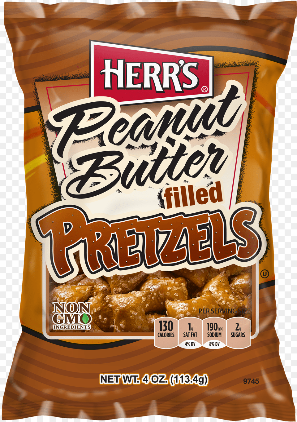 Peanut Butter Filled Pretzels, Food, Snack, Ketchup Png Image