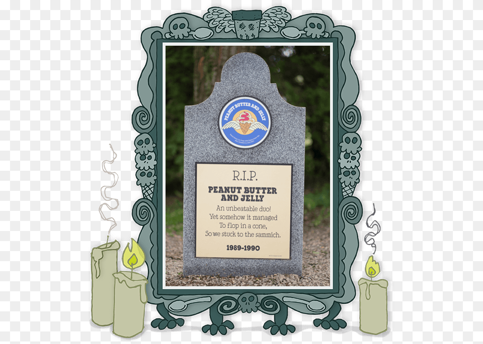 Peanut Butter Jelly Detail Ben Amp, Tomb, Gravestone Png