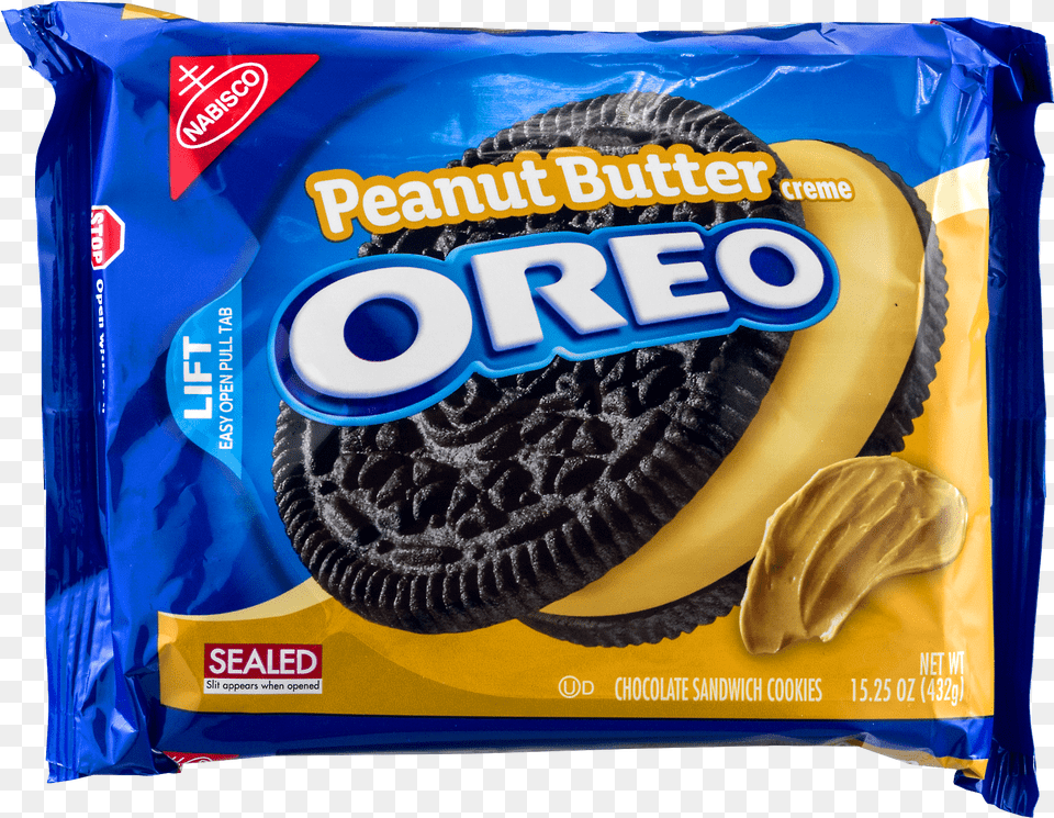Peanut Butter Oreo, Food, Sweets, Snack Png Image