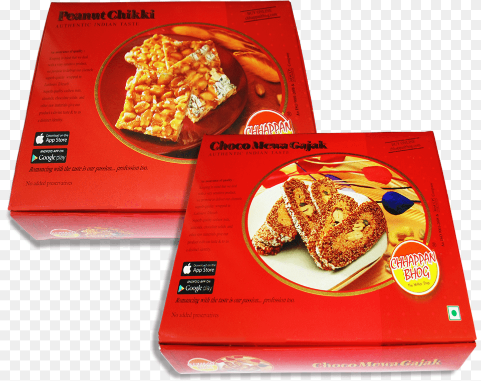 Peanut Chikki And Choco Mewa Gazak Lohri Special Packing Of Chappan Bhog, Advertisement, Poster, Food Free Transparent Png
