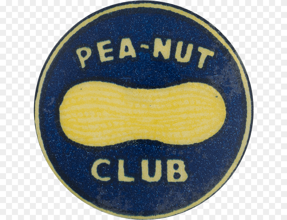 Peanut Club Club Button Museum Peanut Club, Badge, Logo, Symbol Free Png