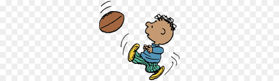 Peanuts Character Franklin Playing Ball, Baby, Person Free Png