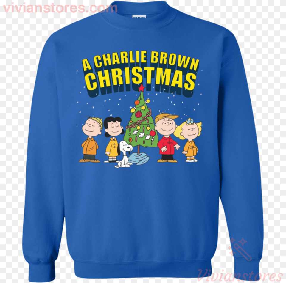 Peanuts Charlie Brown Christmas Special Sweatshirt Charlie Brown Christmas Shirt, Clothing, Sweater, Knitwear, Sleeve Free Transparent Png