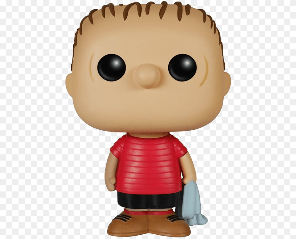 Peanuts Funko Pop Linus Van Pelt Jordan Henderson Funko Pop, Doll, Toy, Baby, Person Png Image