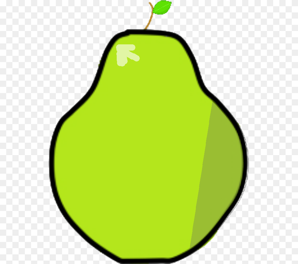 Pear Body Bfdi Pear, Food, Fruit, Plant, Produce Free Png Download