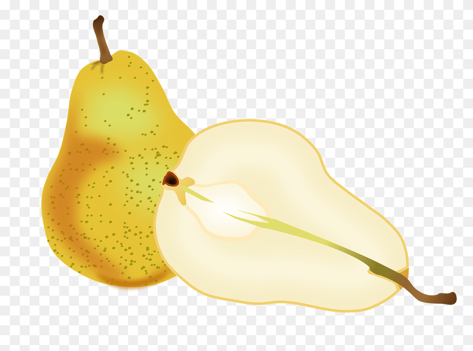 Pear Clipart, Food, Fruit, Plant, Produce Free Png