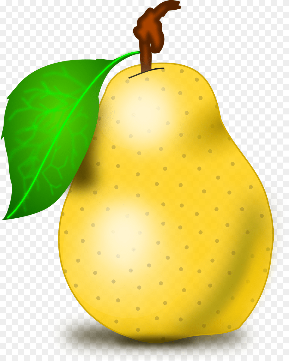 Pear Clipart Beautiful Clip Art Pear, Food, Fruit, Plant, Produce Free Png Download