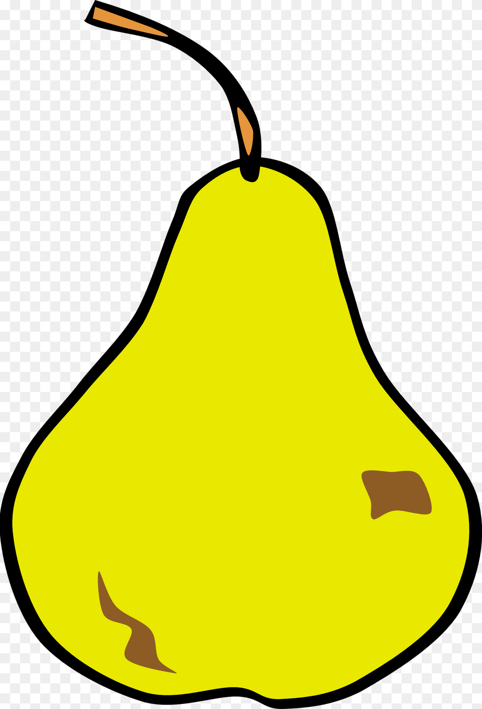 Pear Clipart Transparent, Food, Fruit, Plant, Produce Free Png Download