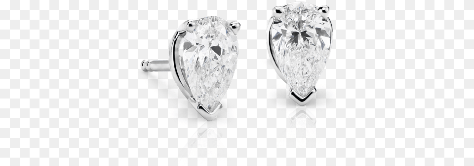 Pear Cut Diamond Studs Diamond, Accessories, Earring, Gemstone, Jewelry Png Image