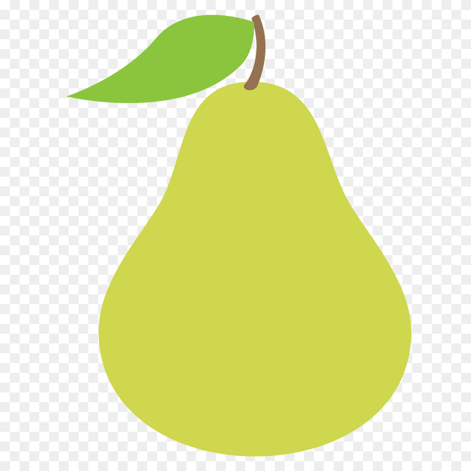 Pear Emoji Clipart, Food, Fruit, Plant, Produce Free Png