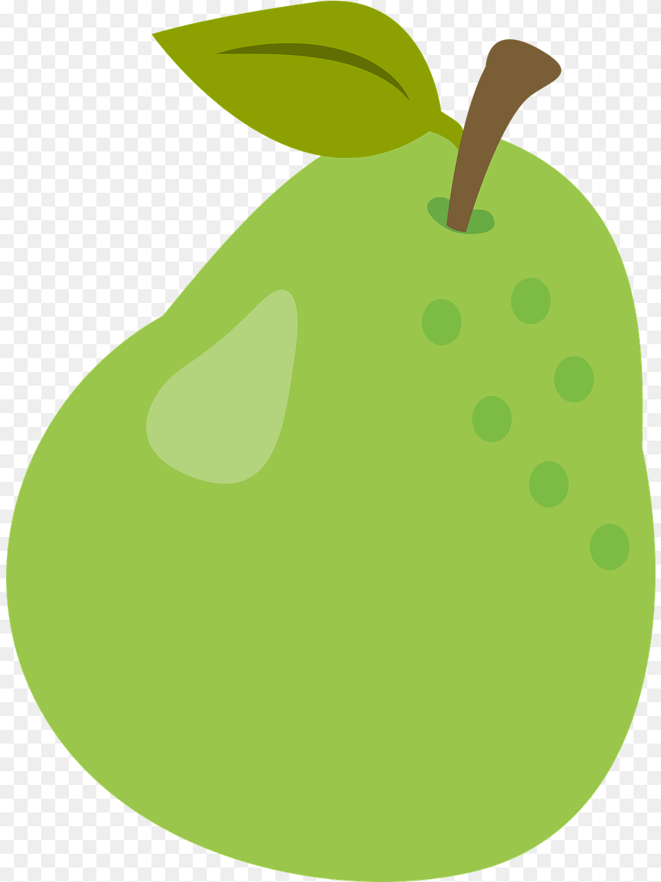 Pear Green Pears Fruit Clip Art, Produce, Food, Plant, Outdoors Free Png