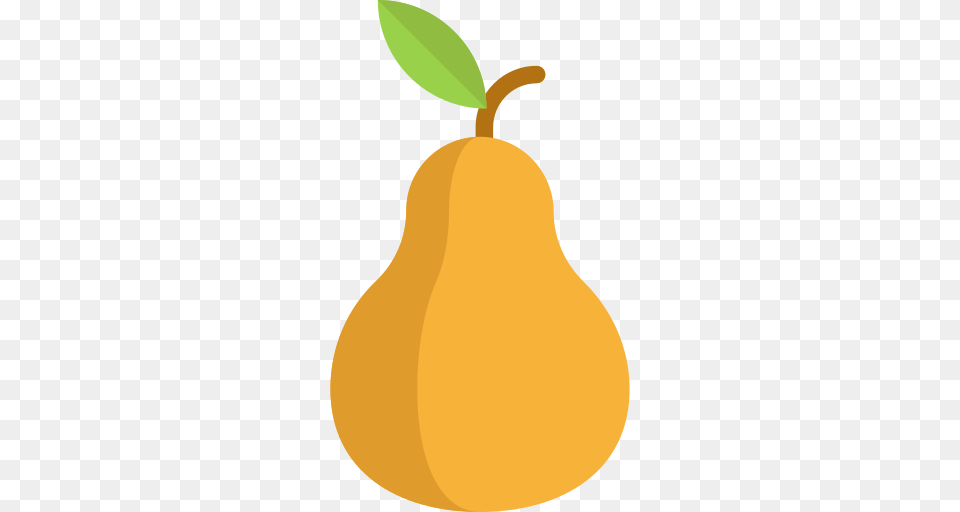 Pear Icon, Food, Fruit, Plant, Produce Free Transparent Png