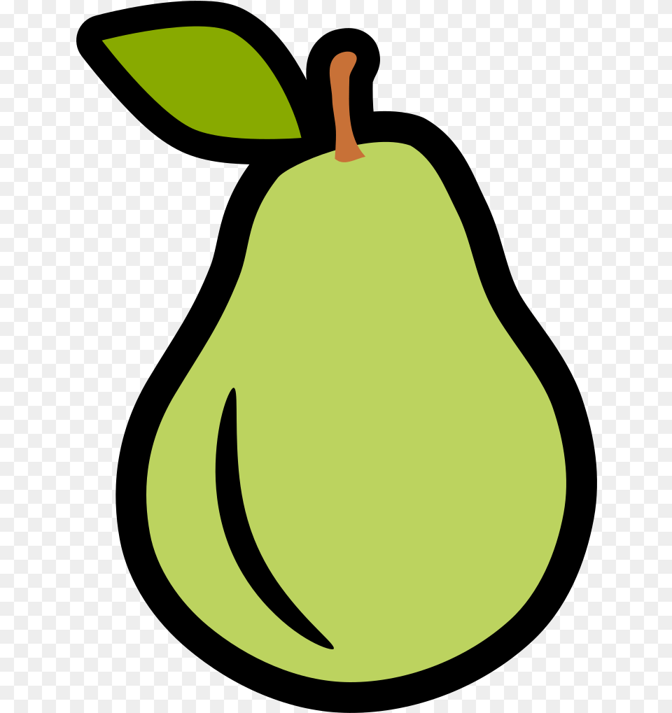 Pear Icon, Produce, Food, Fruit, Plant Png Image