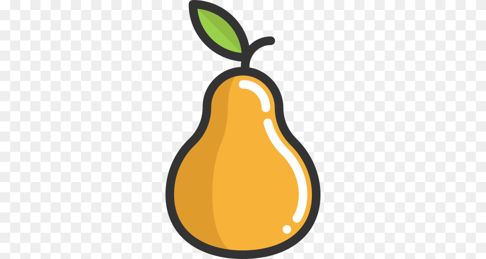 Pear Icon, Food, Fruit, Plant, Produce Free Png