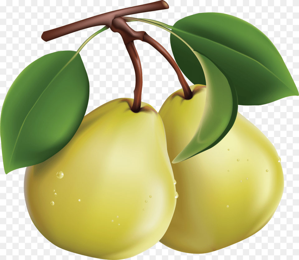 Pear Pears Clipart, Food, Fruit, Plant, Produce Png Image