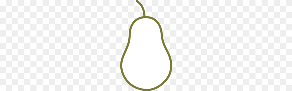 Pear Shaped Clipart, Produce, Food, Fruit, Plant Png Image