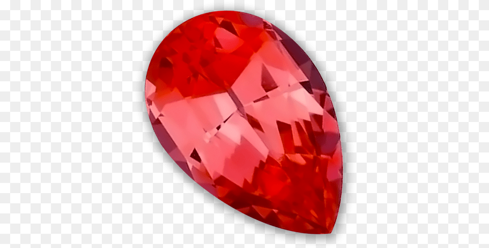 Pear Shaped Gem Quality Chatham Lab Grown Orange Diamond, Accessories, Gemstone, Jewelry Free Png