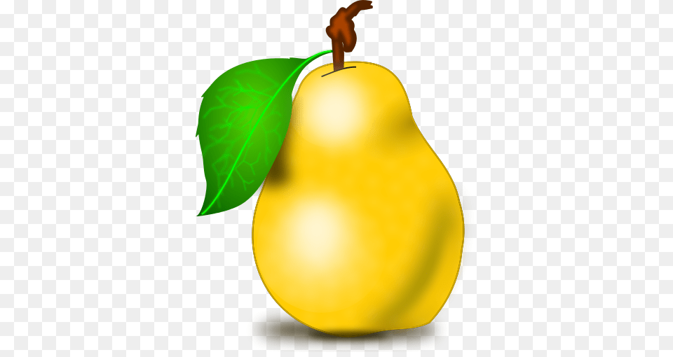 Pear Transparent, Food, Fruit, Plant, Produce Png Image