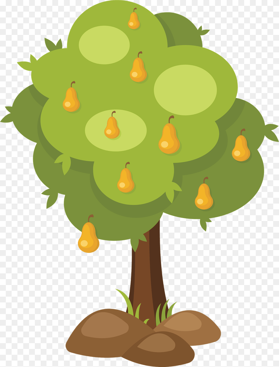 Pear Tree Clipart, Green, Art, Graphics, Plant Free Transparent Png