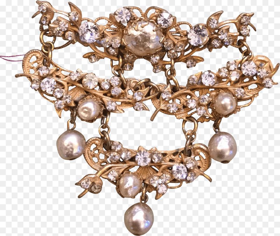 Pearl, Accessories, Brooch, Jewelry, Diamond Png Image