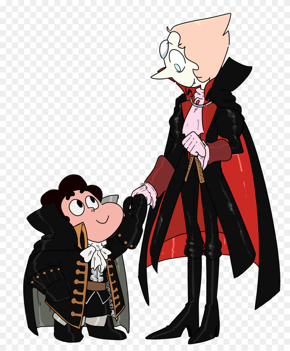 Pearl And Steven As Dracula And Alucard Steven Universe Know, Book, Publication, Comics, Adult Free Transparent Png