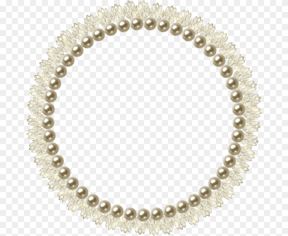 Pearl Circle Pearl Frame, Accessories, Jewelry, Necklace, Bracelet Png Image