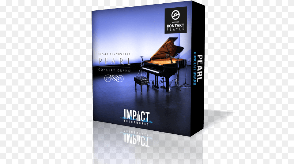 Pearl Concert Grand Impact Soundworks, Grand Piano, Keyboard, Musical Instrument, Piano Free Png