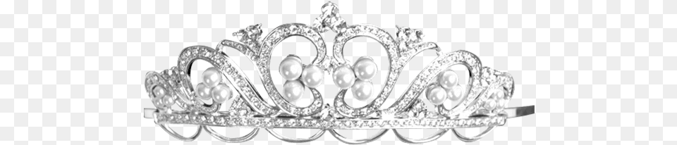 Pearl Crystal Tiara Tiara, Accessories, Jewelry, Locket, Pendant Png