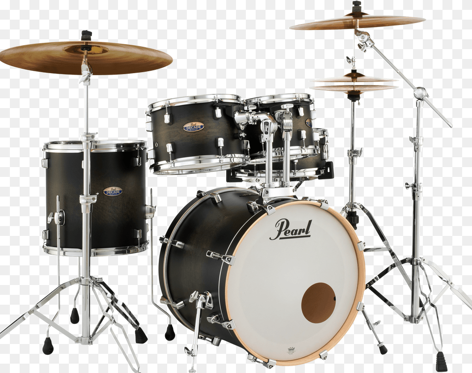 Pearl Decade 5 Piece, Drum, Musical Instrument, Percussion Png Image