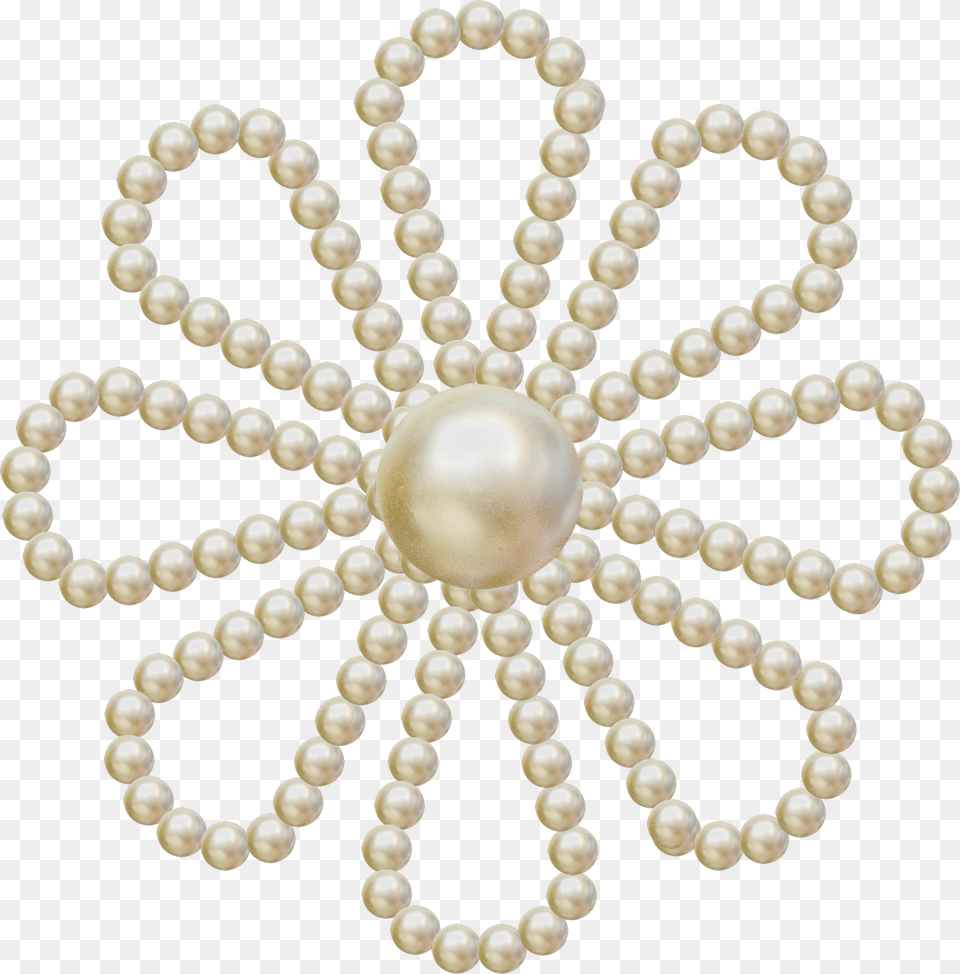 Pearl Flowers Elements Pearl, Accessories, Jewelry, Necklace Free Transparent Png