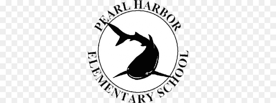 Pearl Harbor Elementary School Play Smart Hawaii, Stencil, Symbol, Animal, Fish Free Transparent Png