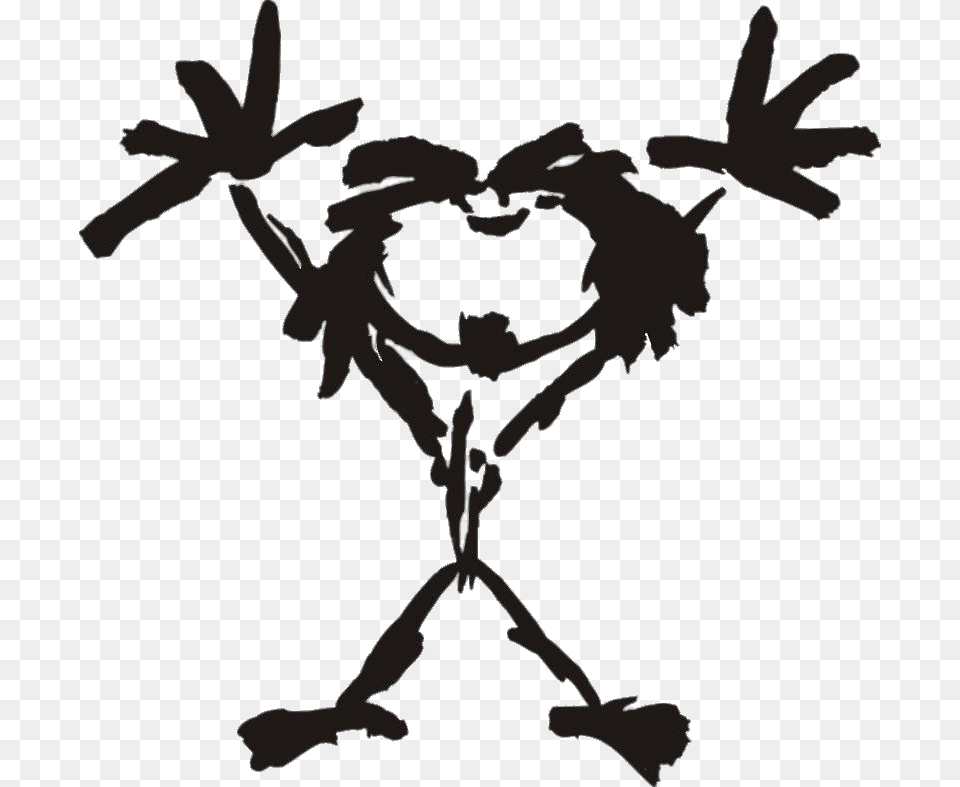 Pearl Jam Stickman Black, Stencil, Silhouette, Clothing, Glove Free Png Download