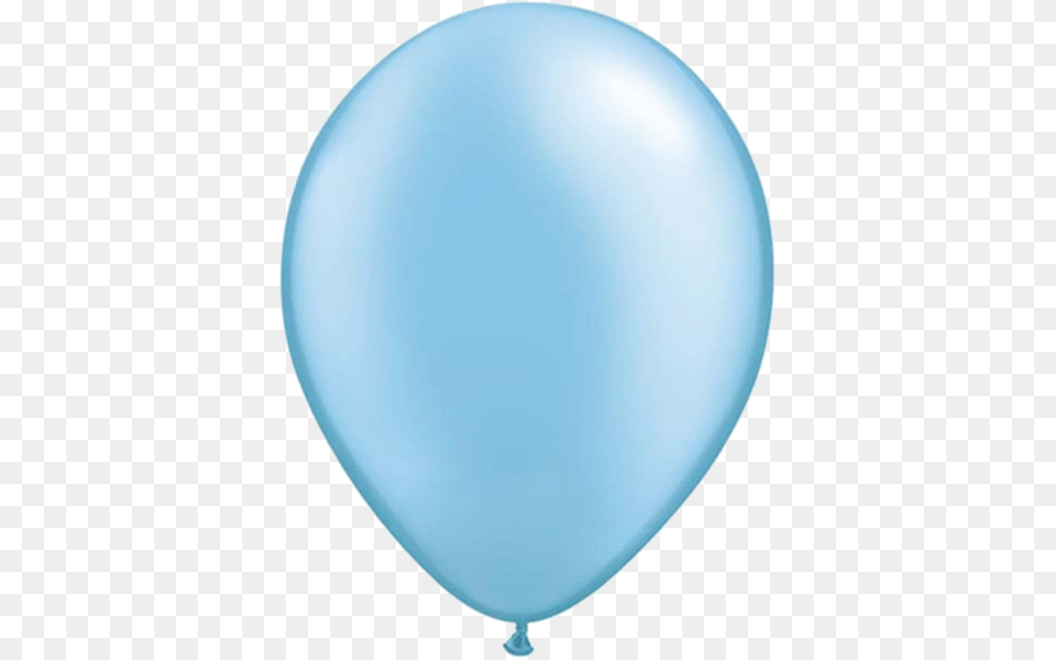 Pearl Light Blue Balloons Bonjour, Balloon, Plate Free Png Download