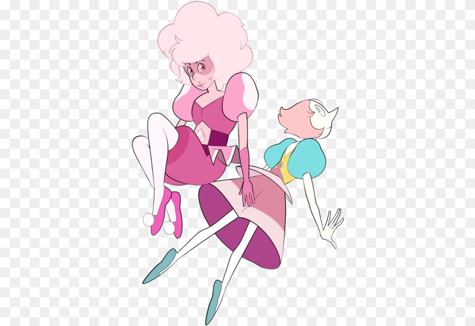 Pearl Pink Diamond And Steven Universe Image Pink Diamond39s Pearl Steven Universe, Book, Comics, Publication, Baby Free Transparent Png