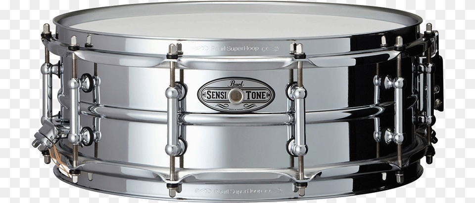 Pearl Sensitone Beaded Steel Snare Drum Pearl 14quotx5quot Beaded Steel Sensitone Snare Drum, Musical Instrument, Percussion Free Transparent Png